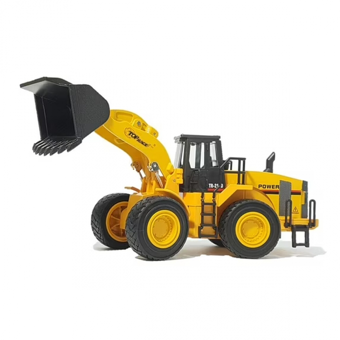 Top Race Diecast Heavy Metal Construction Toy Front Loader Tractor Mod